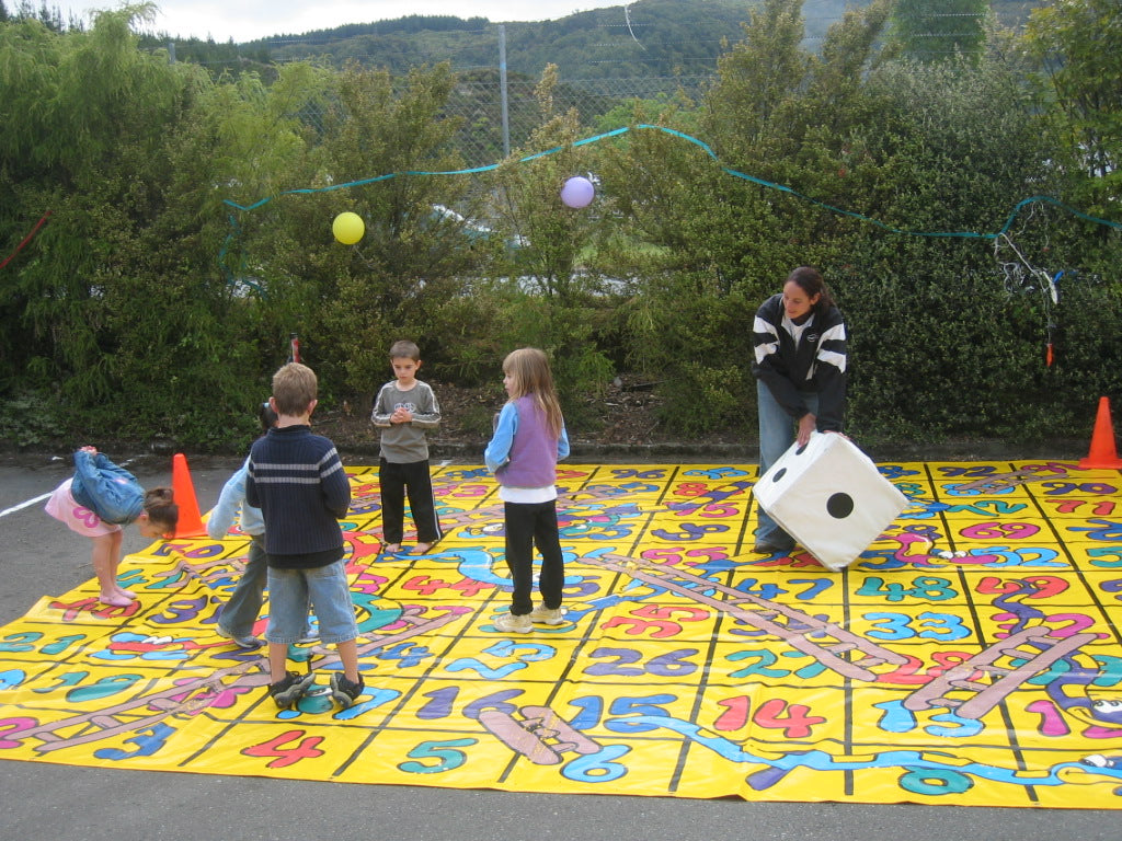 Giant Snakes & Ladders Board Game