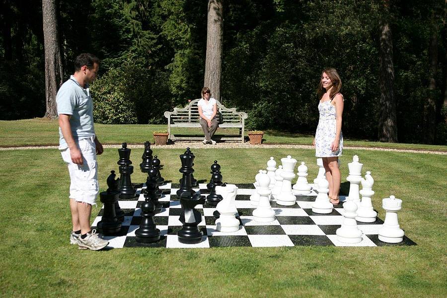 Giant Chess Board Game